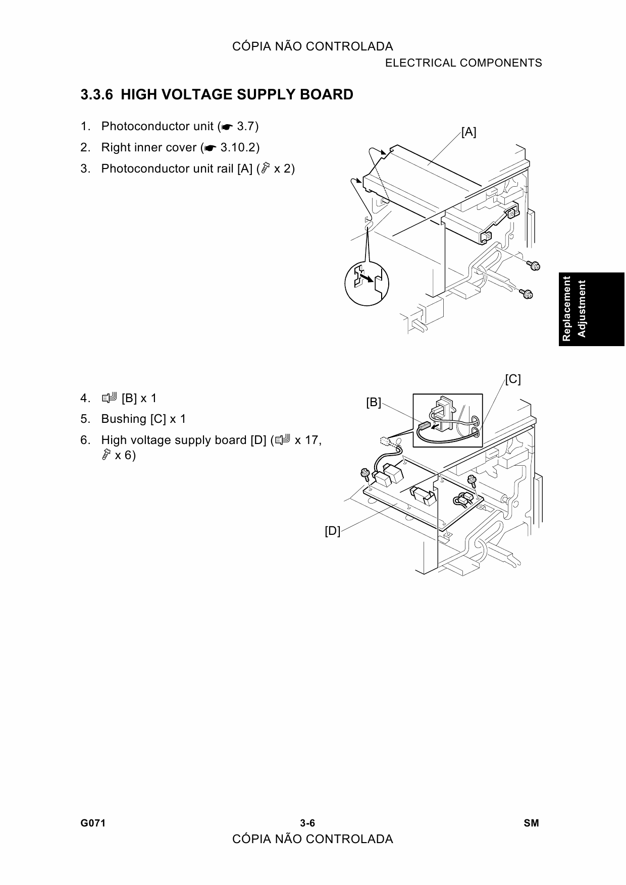 RICOH Aficio CL-5000 G071 Service Manual-3